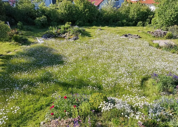 Moderne Ferienwohnung Gartenblick